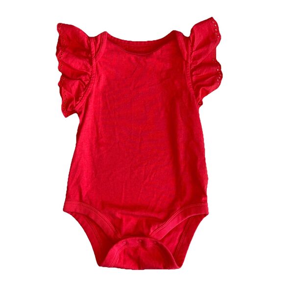 Gap Baby Girl 4 Piece Lot 3-6, 6-12, 12-18 Months Eyelet Dress, Tees, Sweater.‎ - Picture 5 of 16